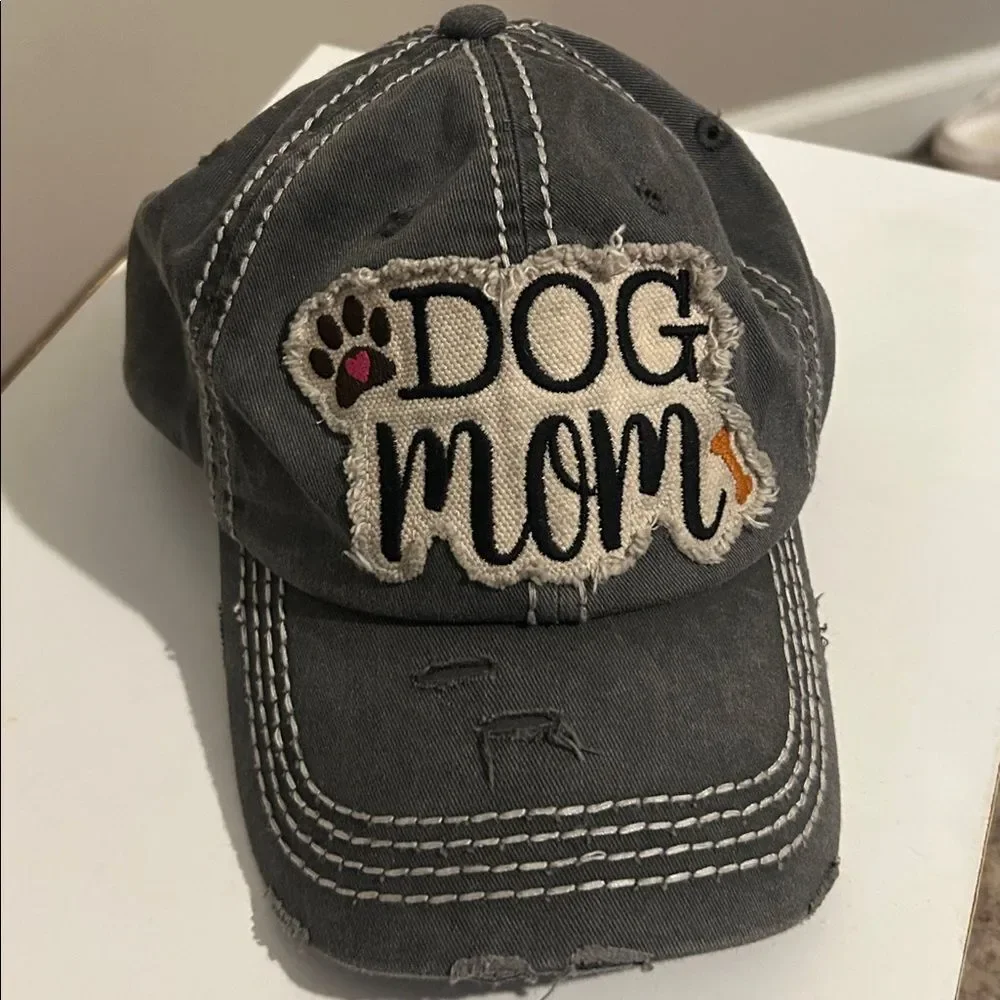 KBETHOS Dog Mom Cap - Black and Teal